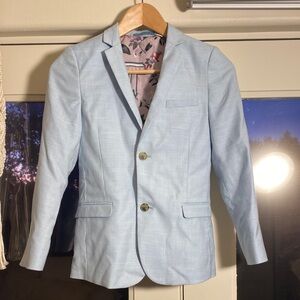 Ted Baker Light Blue Kids Blazer